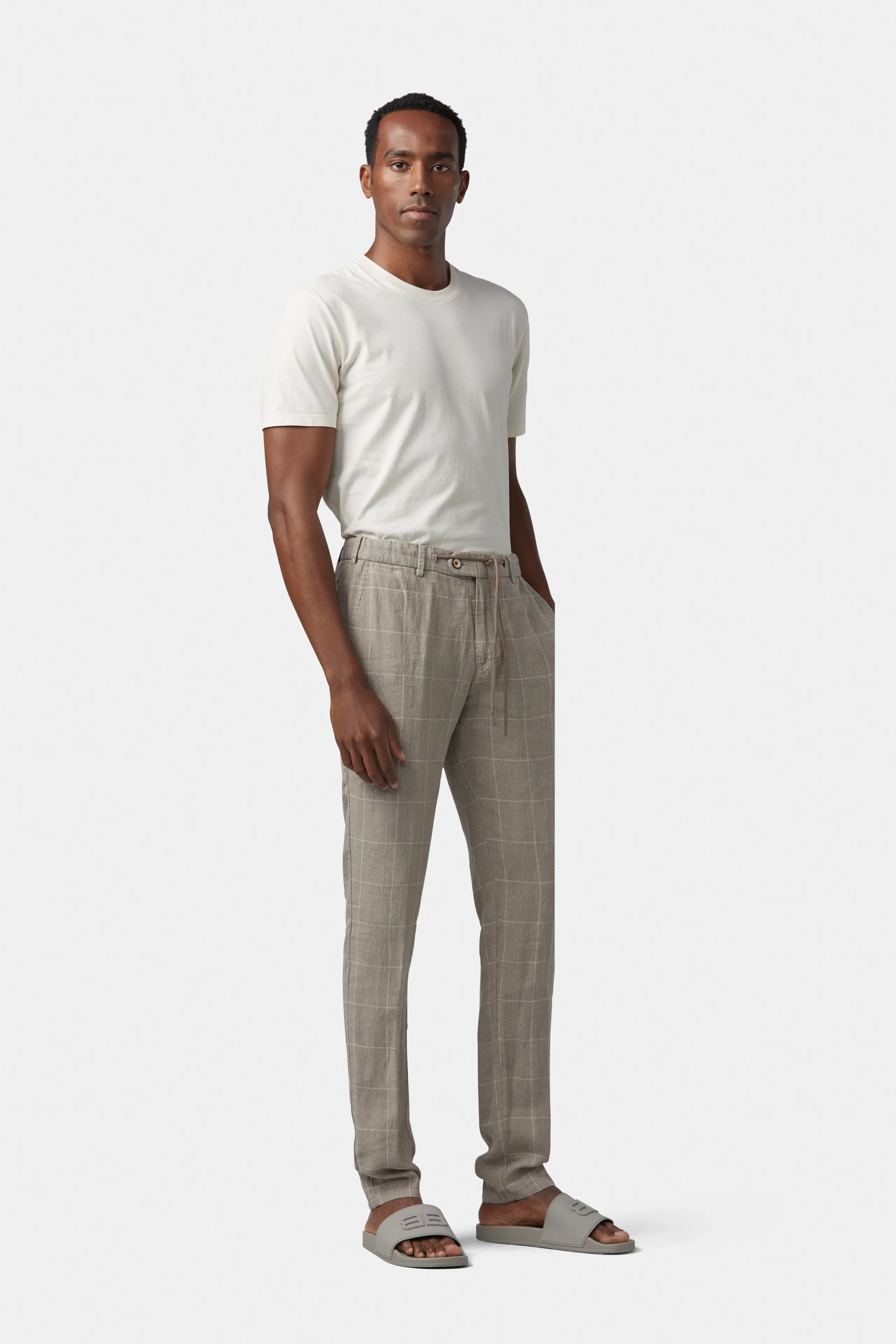 Cervus 1-7321 PURE LINEN CHECK