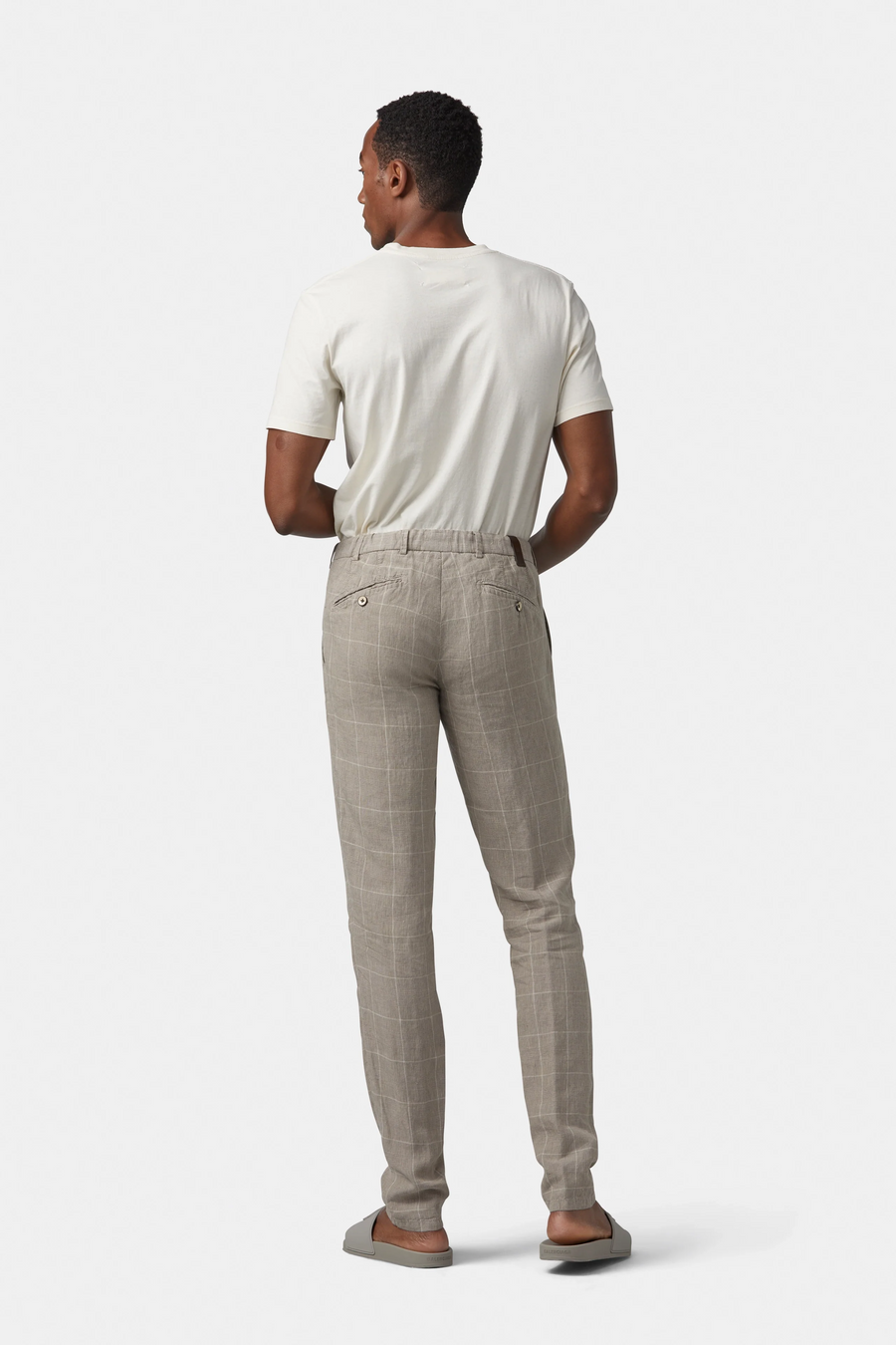 Cervus 1-7321 PURE LINEN CHECK